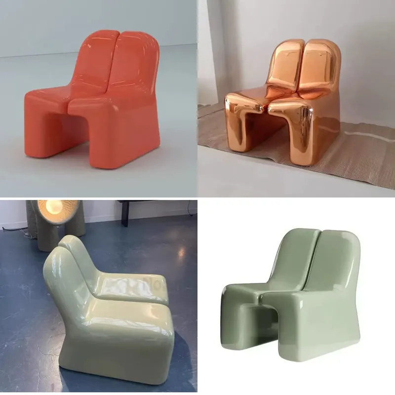 Power Tools Pink - Chair Custom FRP Seating Japandi Design