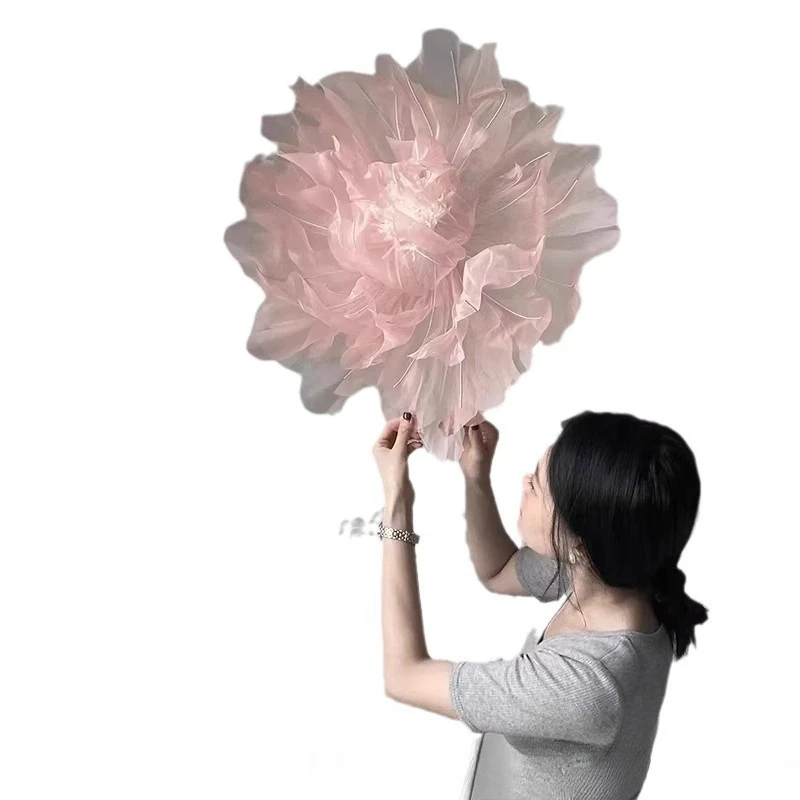 Large pink organza pink peony  - Power Tools Pink 评论和价格