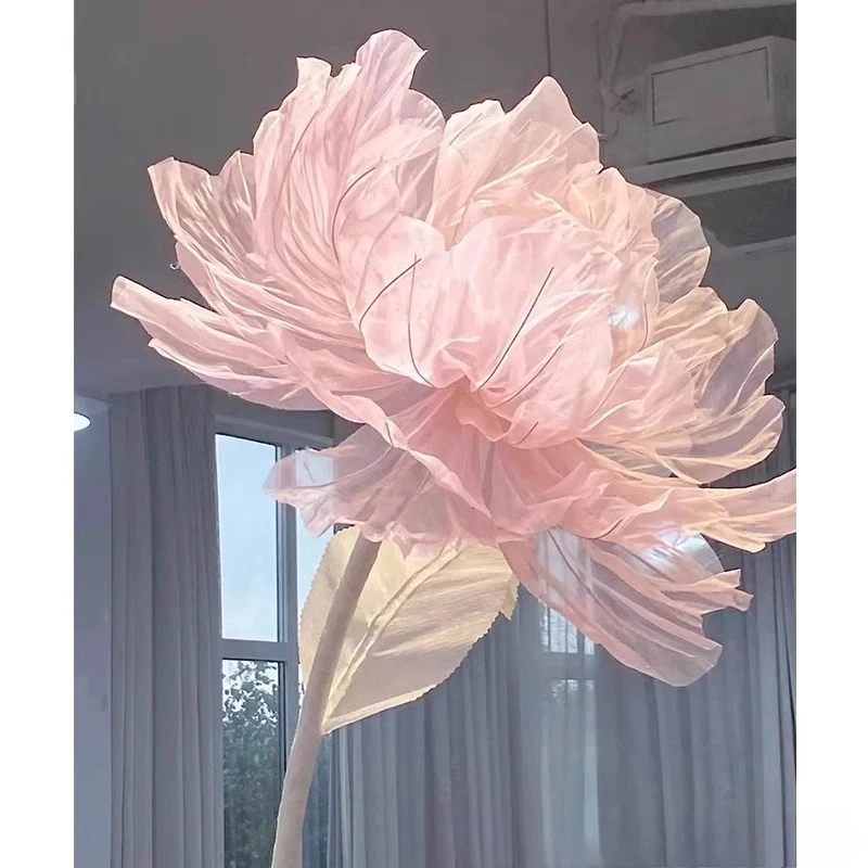 Large pink organza pink peony  - Power Tools Pink 评论和价格