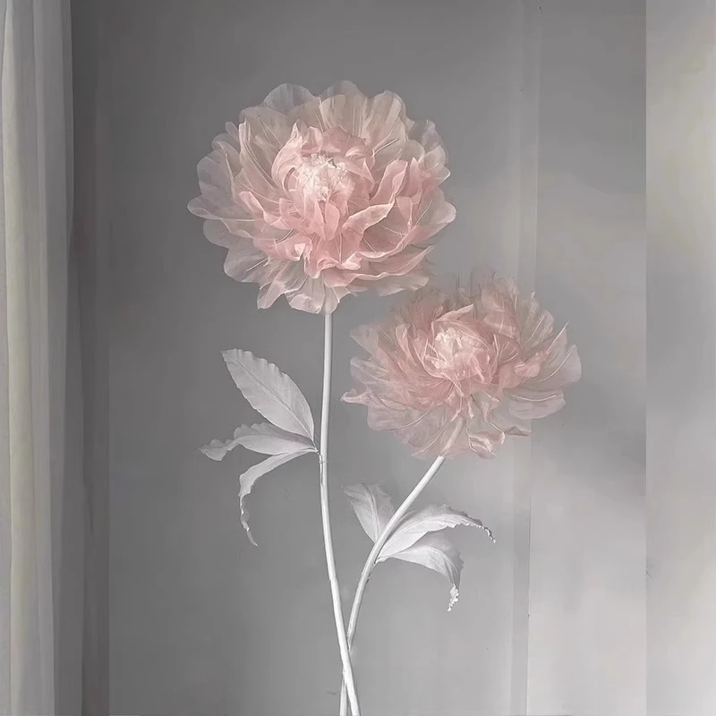 Large pink organza pink peony  - Power Tools Pink 评论和价格