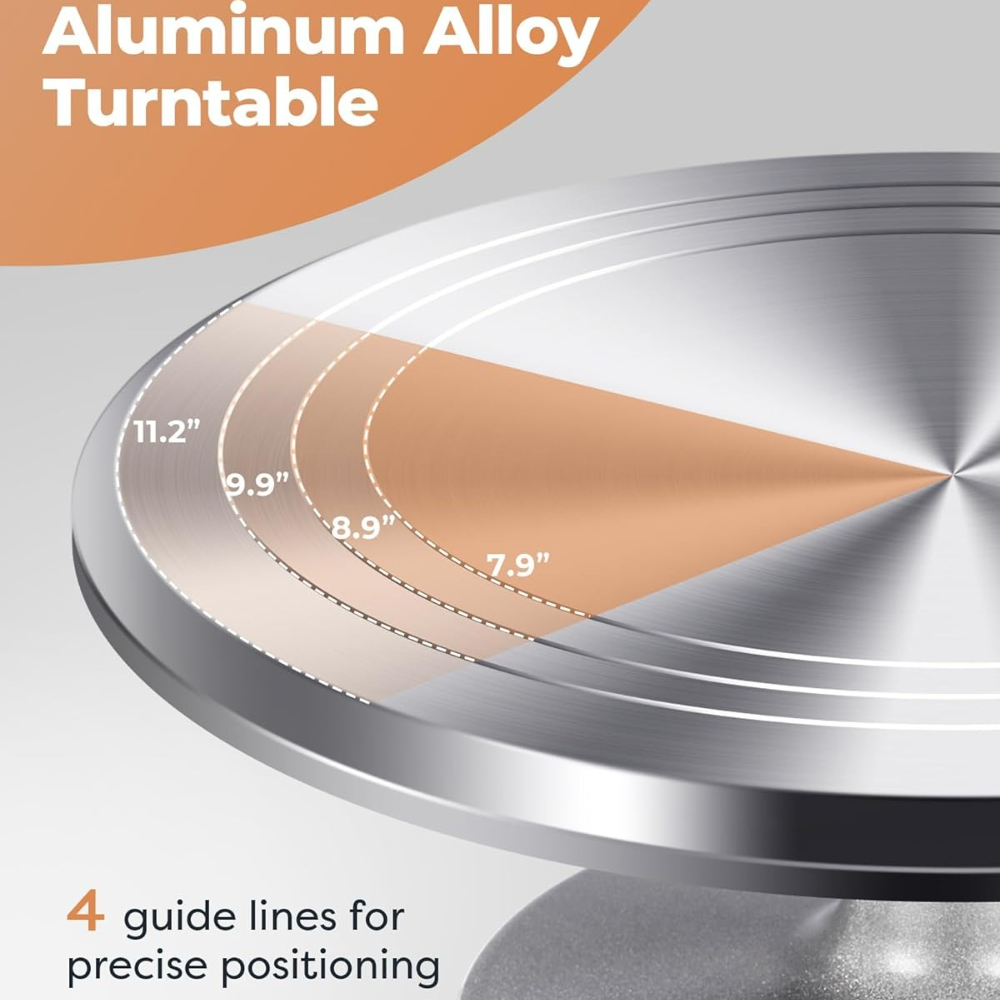 Aluminium Cake Turntable Set w - Power Tools Aldi 评论和价格