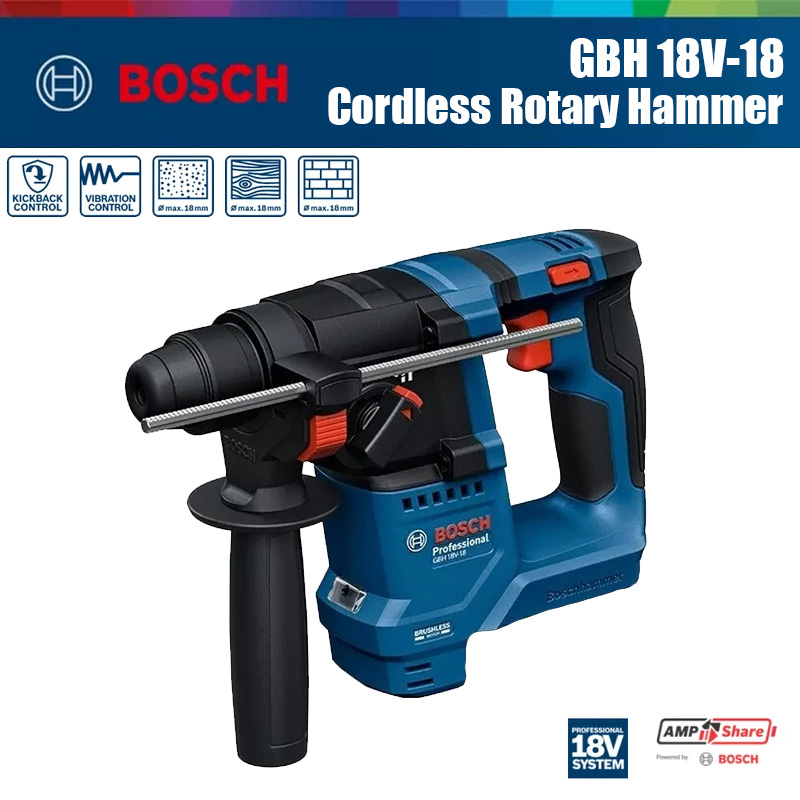 Bosch GBH 18V-18 Cordless Rota - Power Tools Hammer 评论和价格