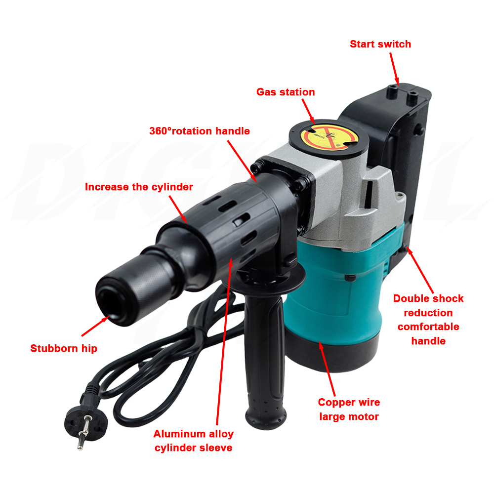 1200W Heavy Duty Electric Hamm - Power Tools Hammer 评论和价格
