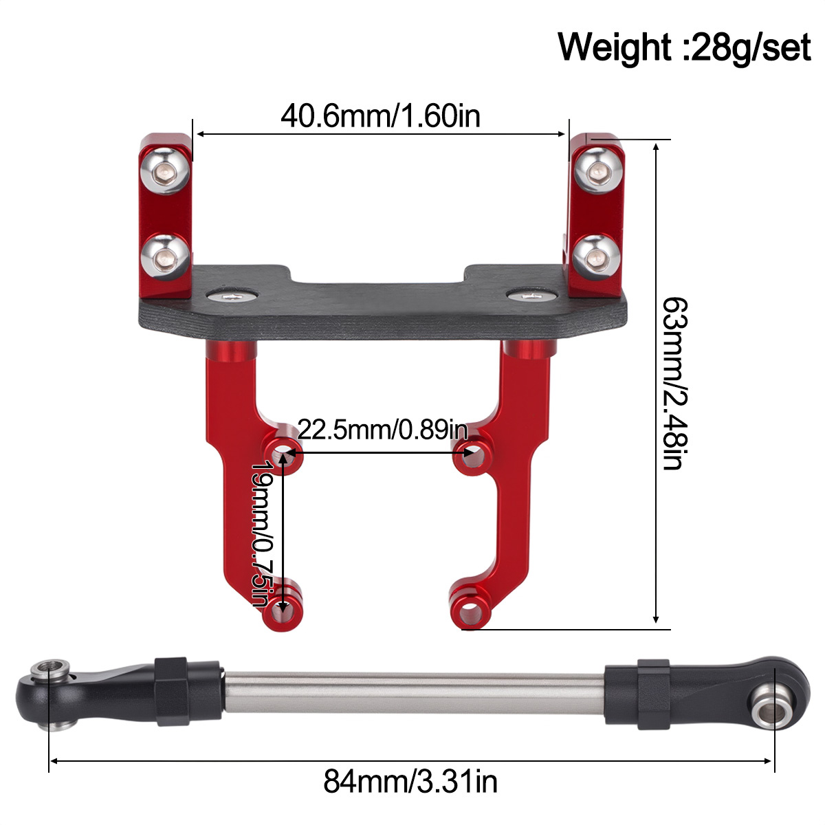 Aluminum Alloy Servo Mount Bas - Power Tools Aldi 评论和价格