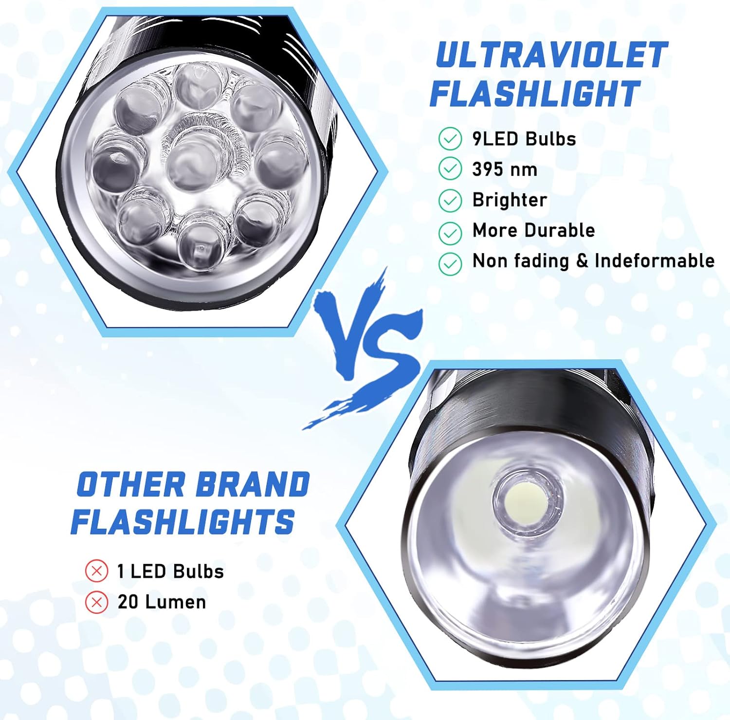 9LED Flashlight  UV Resin Curi - Power Tools Aldi 评论和价格