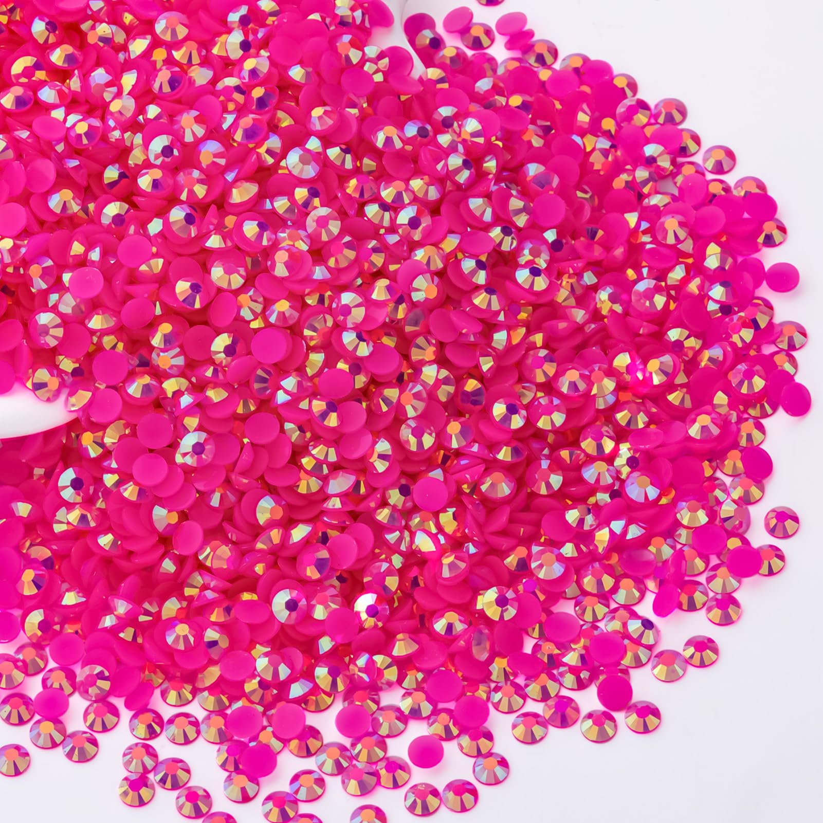 Hot Pink AB Resin Jelly Rhines - Power Tools Pink 评论和价格