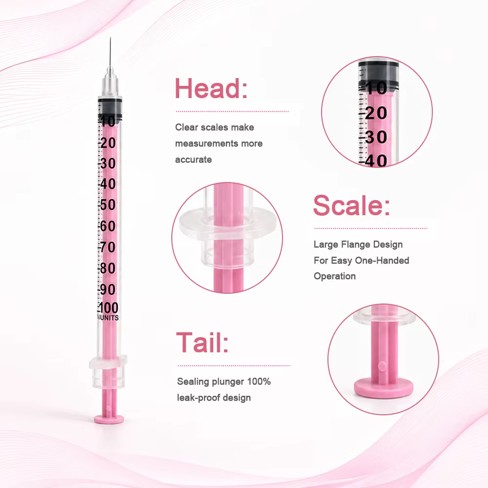 100Pcs/Box Beauty 1ml Pink Ins - Power Tools Pink 评论和价格